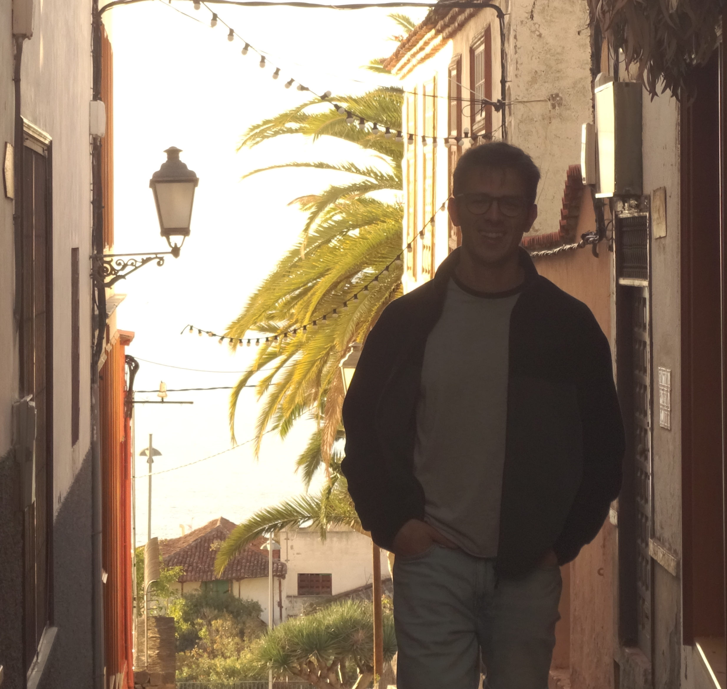Bittor Alaña at Icod de los Vinos (beautiful town btw)